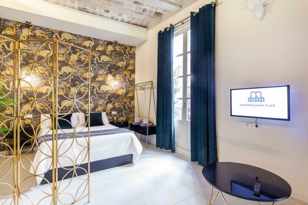 Mediterranean Flats Plaza Redonda Валенсия Экстерьер фото